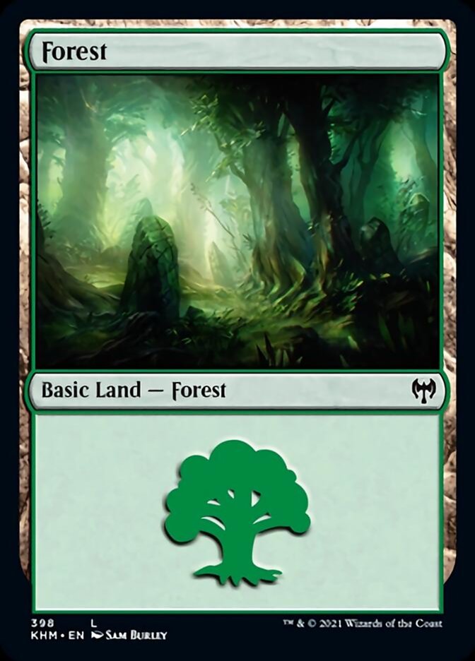 Forest (398) [Kaldheim] | Silver Goblin