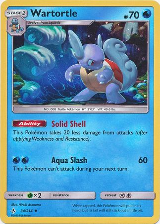 Wartortle (34/214) (Premium Collection Promo) [Sun & Moon: Unbroken Bonds] | Silver Goblin