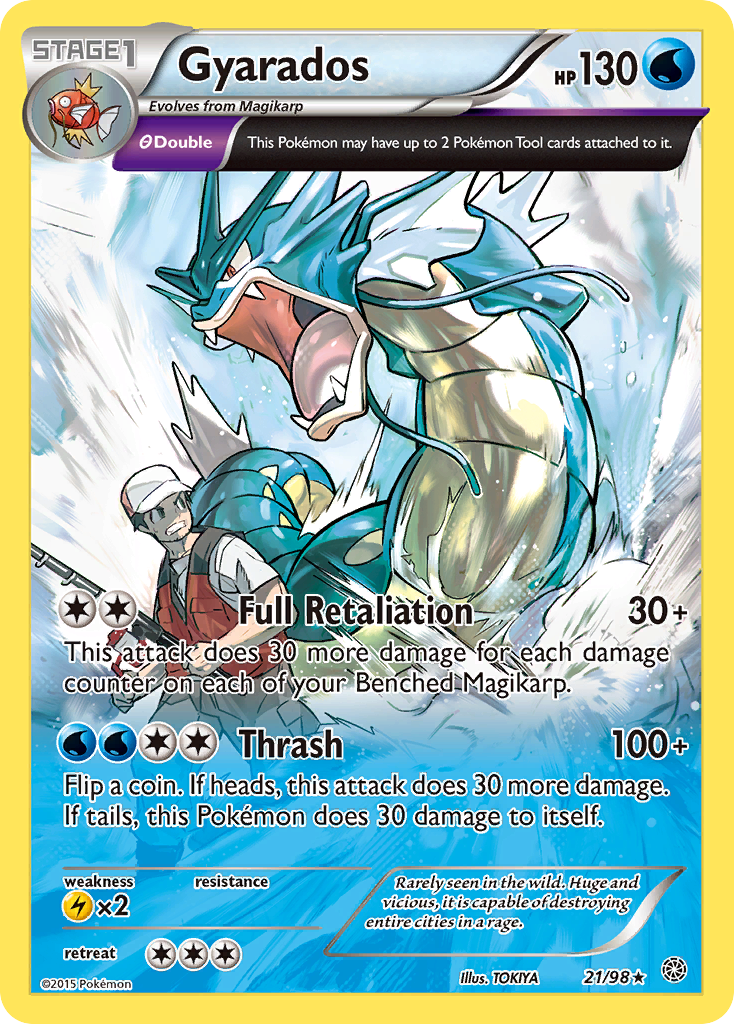 Gyarados (21/98) [XY: Ancient Origins] | Silver Goblin