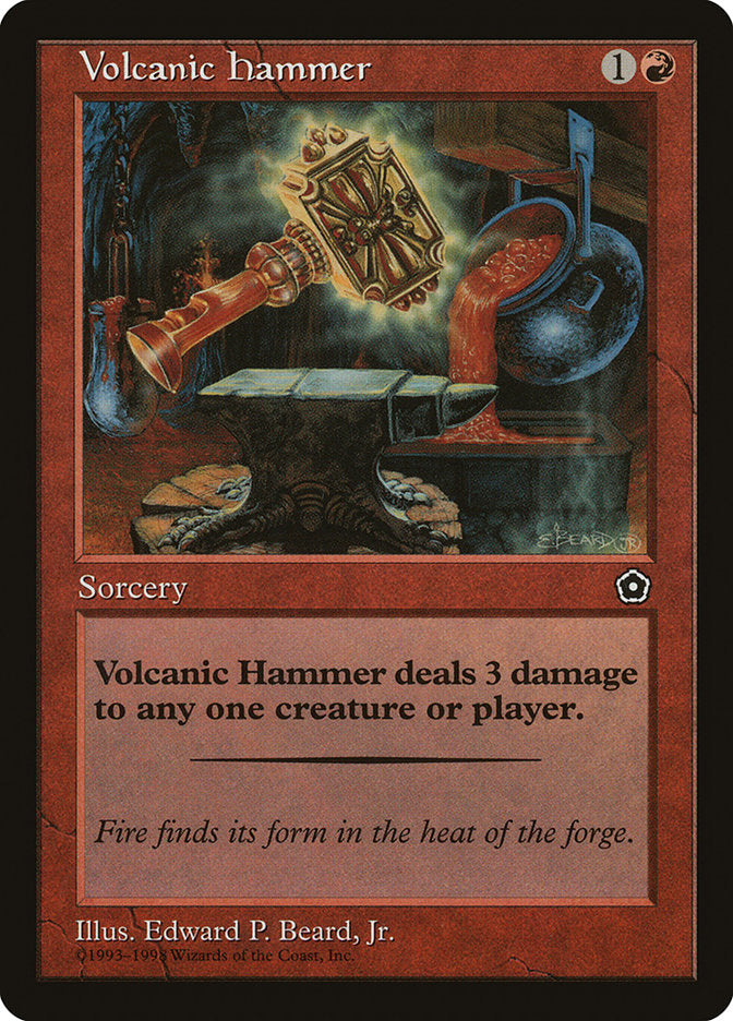 Volcanic Hammer [Portal Second Age] | Silver Goblin