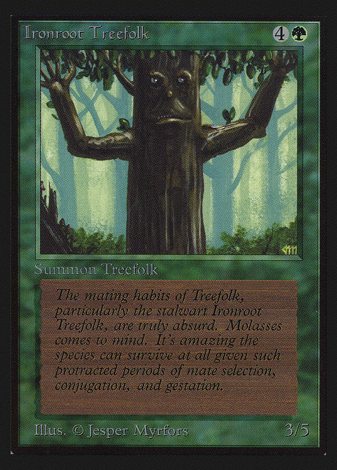 Ironroot Treefolk [International Collectors' Edition] | Silver Goblin