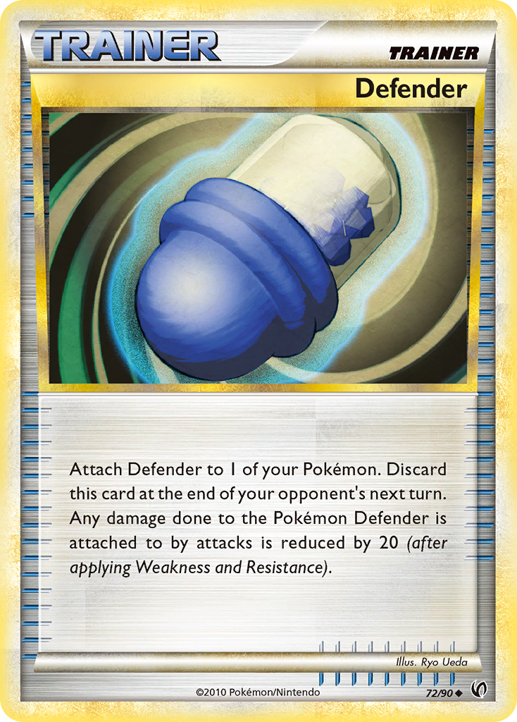 Defender (72/90) [HeartGold & SoulSilver: Undaunted] | Silver Goblin