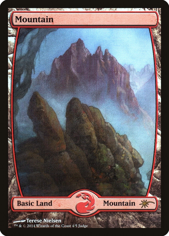 Mountain (4★) [Judge Gift Cards 2014] | Silver Goblin