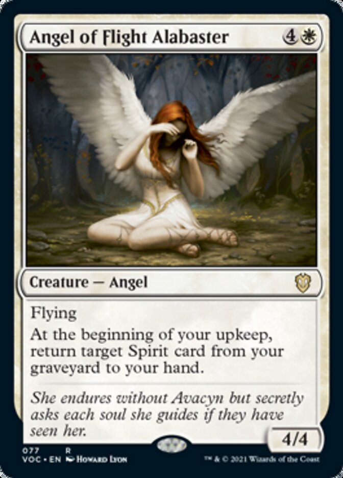 Angel of Flight Alabaster [Innistrad: Crimson Vow Commander] | Silver Goblin