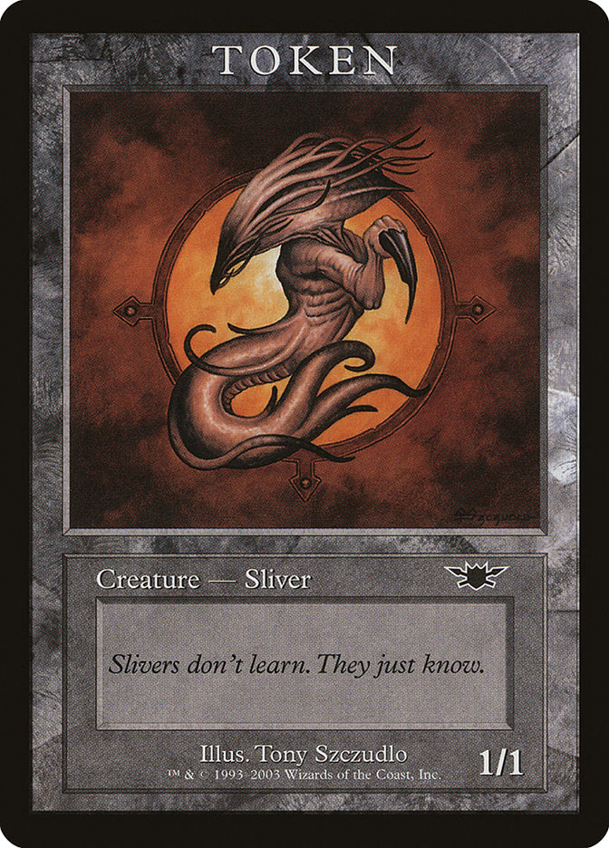 Sliver Token [Magic Player Rewards 2003] | Silver Goblin