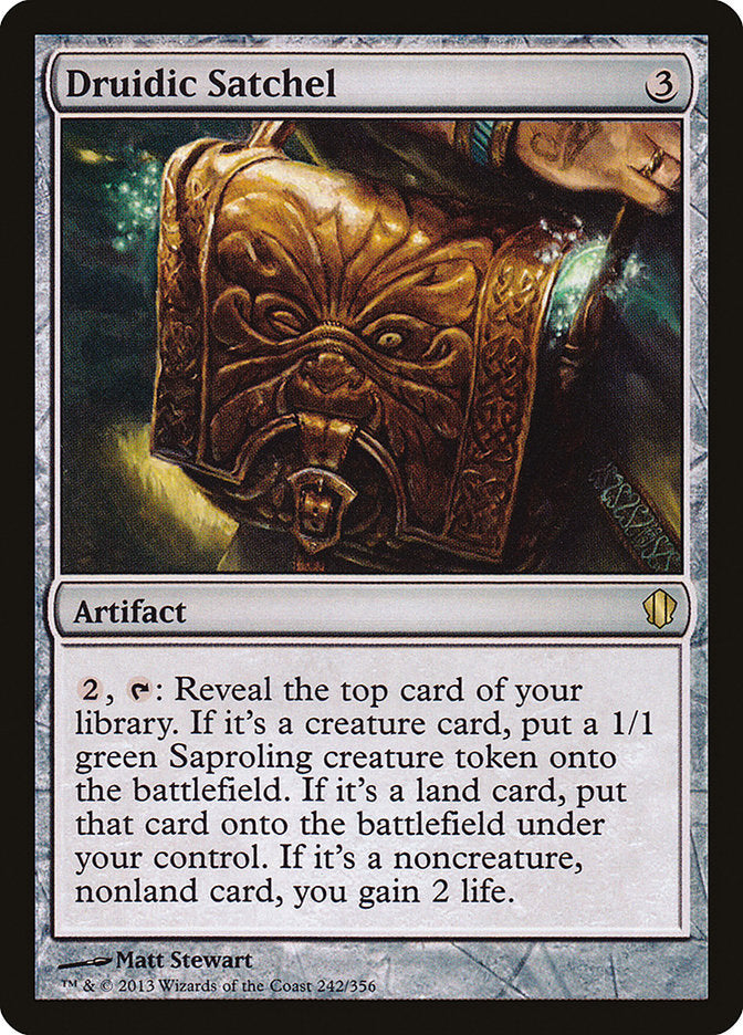 Druidic Satchel [Commander 2013] | Silver Goblin