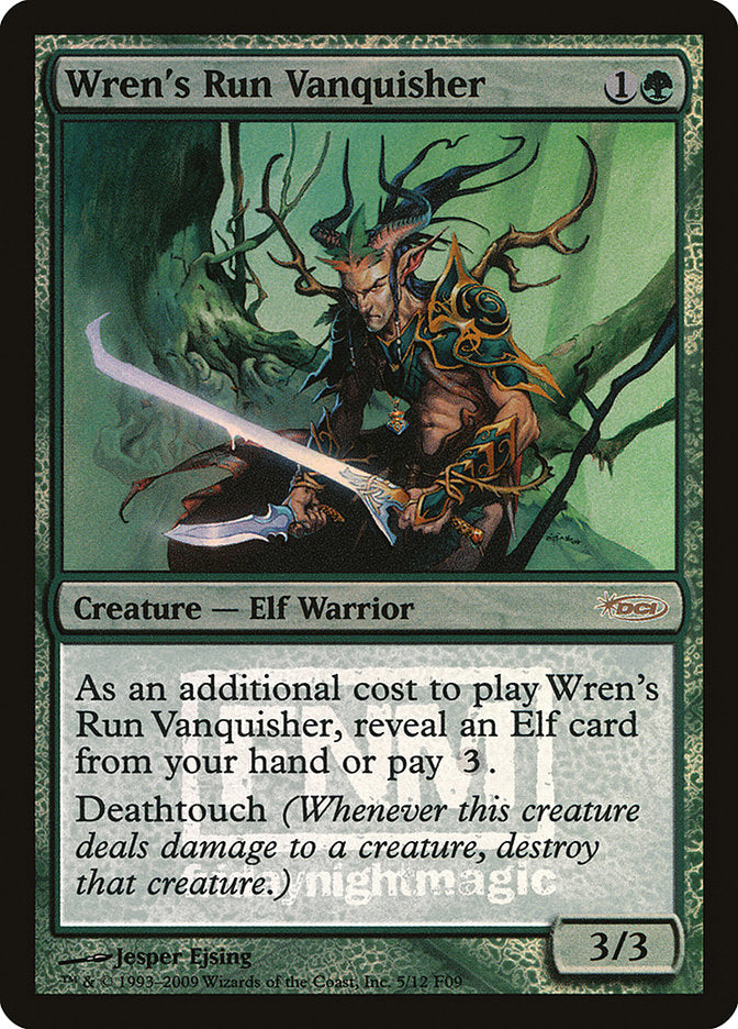 Wren's Run Vanquisher [Friday Night Magic 2009] | Silver Goblin