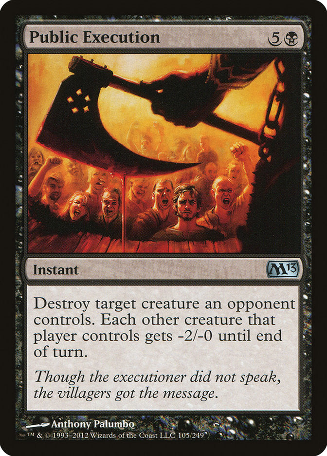 Public Execution [Magic 2013] | Silver Goblin