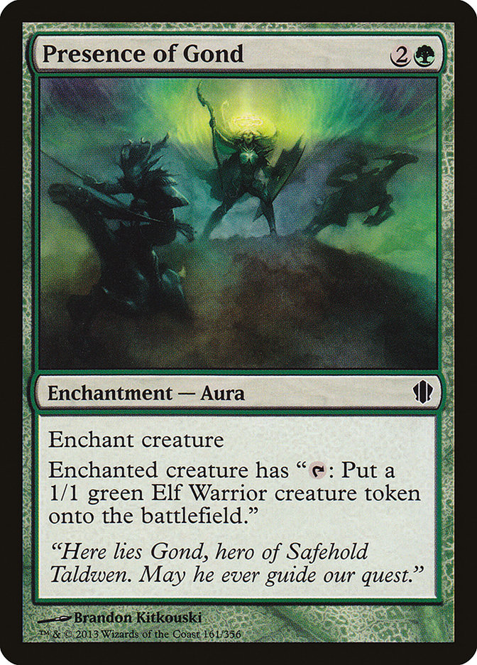 Presence of Gond [Commander 2013] | Silver Goblin