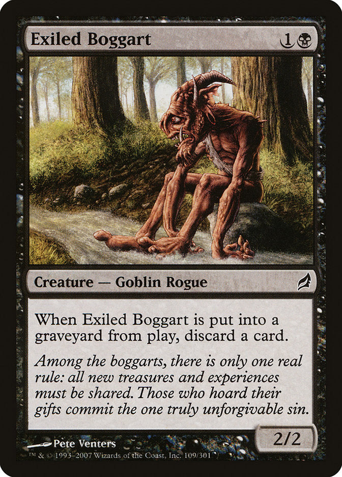 Exiled Boggart [Lorwyn] | Silver Goblin