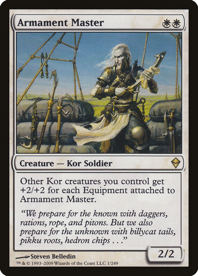 Armament Master [Zendikar] | Silver Goblin