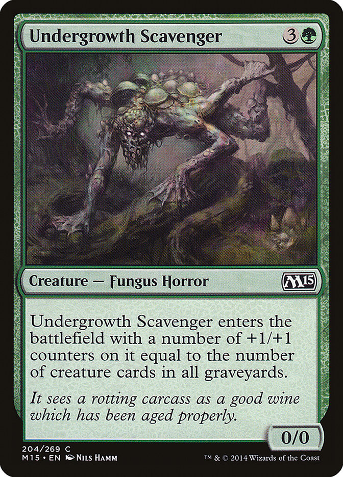 Undergrowth Scavenger [Magic 2015] | Silver Goblin