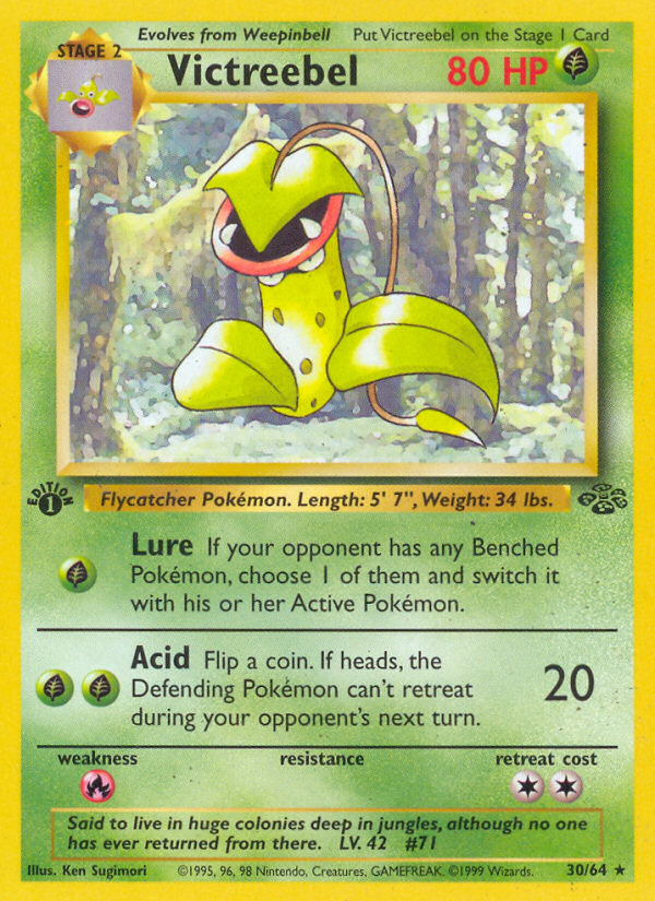 Victreebel (30/64) [Jungle 1st Edition] | Silver Goblin