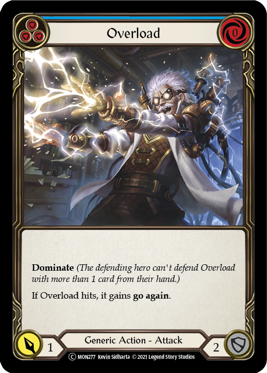 Overload (Blue) [U-MON277] (Monarch Unlimited)  Unlimited Normal | Silver Goblin