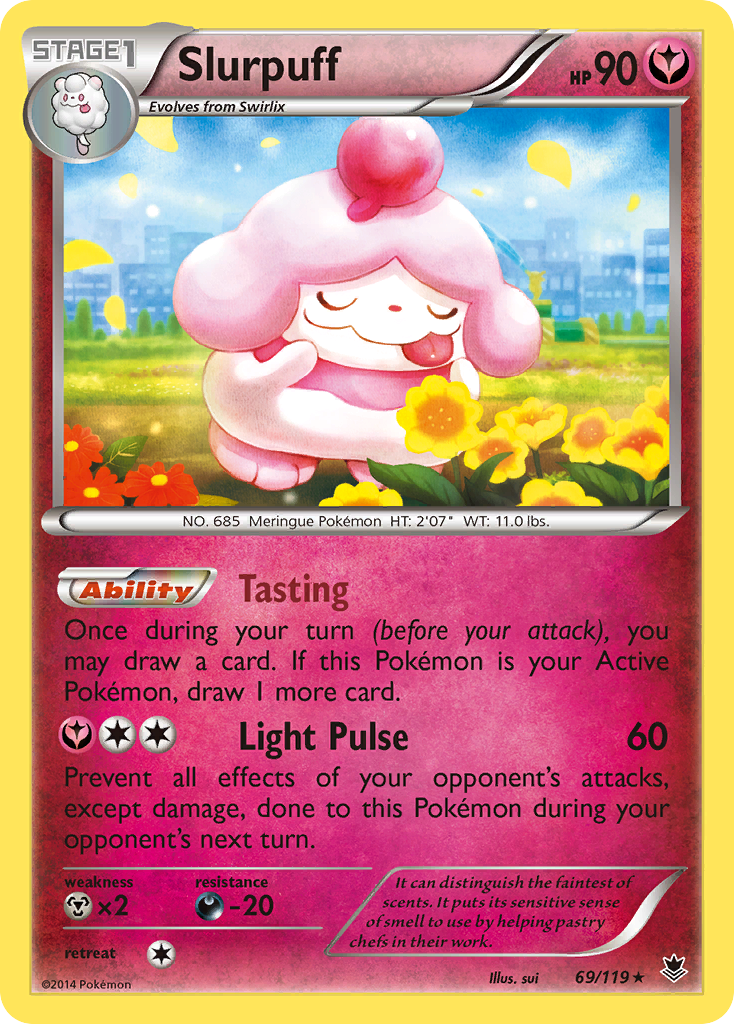 Slurpuff (69/119) [XY: Phantom Forces] | Silver Goblin