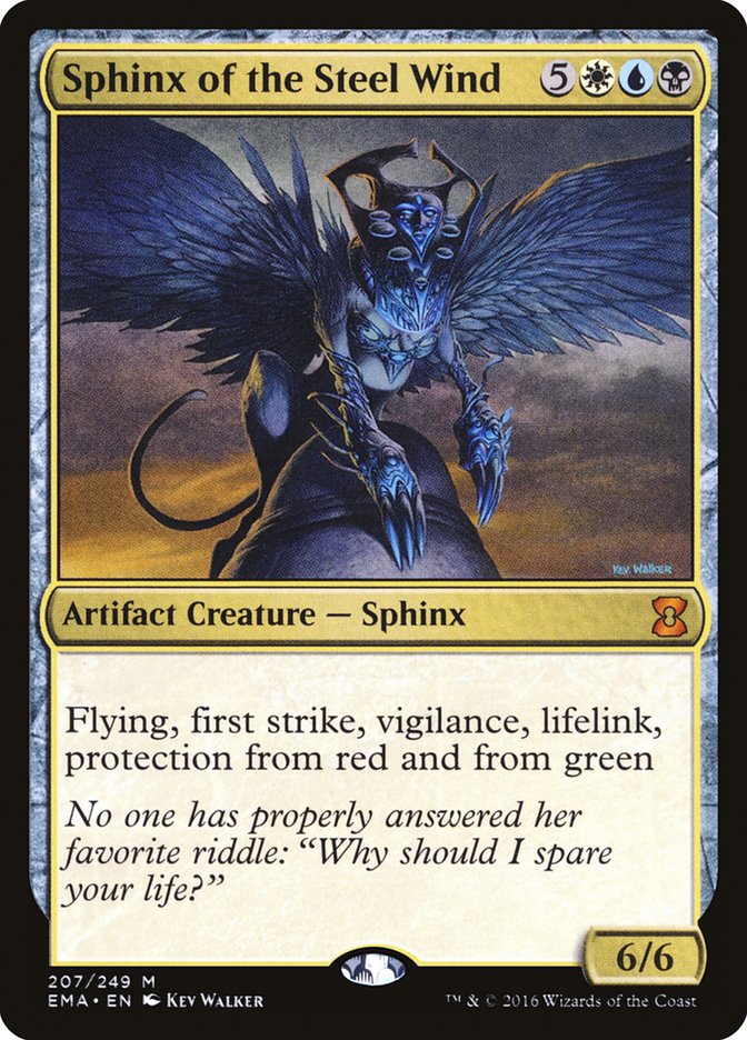 Sphinx of the Steel Wind [Eternal Masters] | Silver Goblin