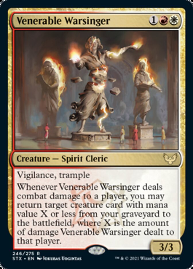 Venerable Warsinger [Strixhaven: School of Mages] | Silver Goblin