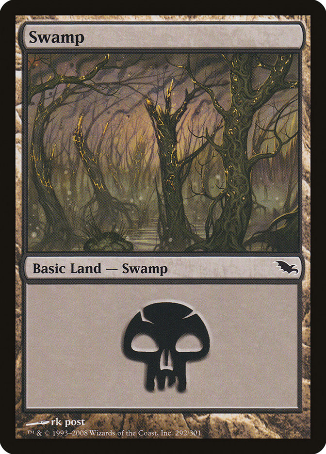 Swamp (292) [Shadowmoor] | Silver Goblin