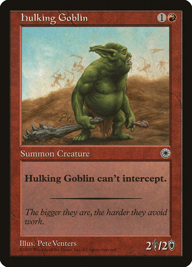 Hulking Goblin [Portal] | Silver Goblin