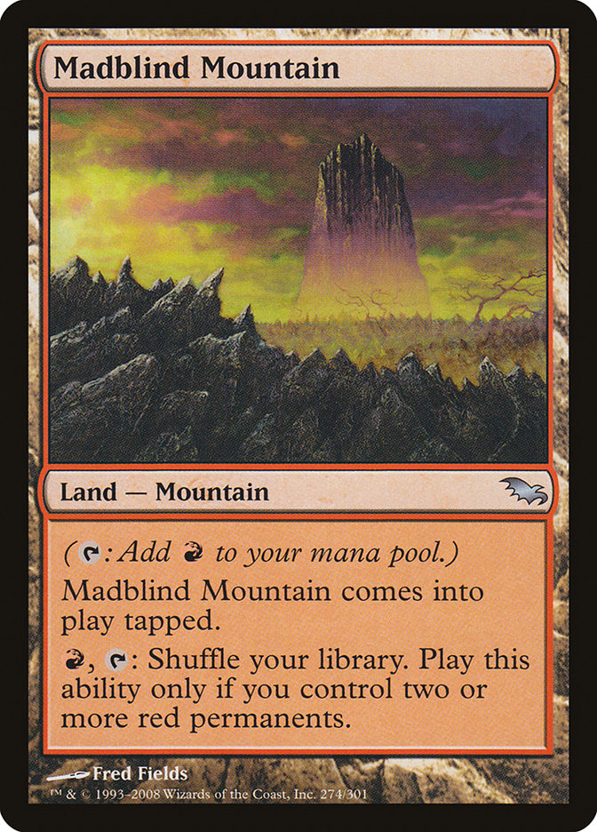 Madblind Mountain [Shadowmoor] | Silver Goblin