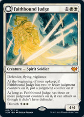 Faithbound Judge // Sinner's Judgment [Innistrad: Crimson Vow] | Silver Goblin