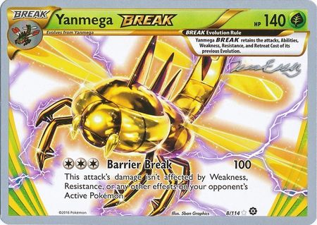 Yanmega BREAK (8/114) (Bebe - Jesper Eriksen) [World Championships 2016] | Silver Goblin