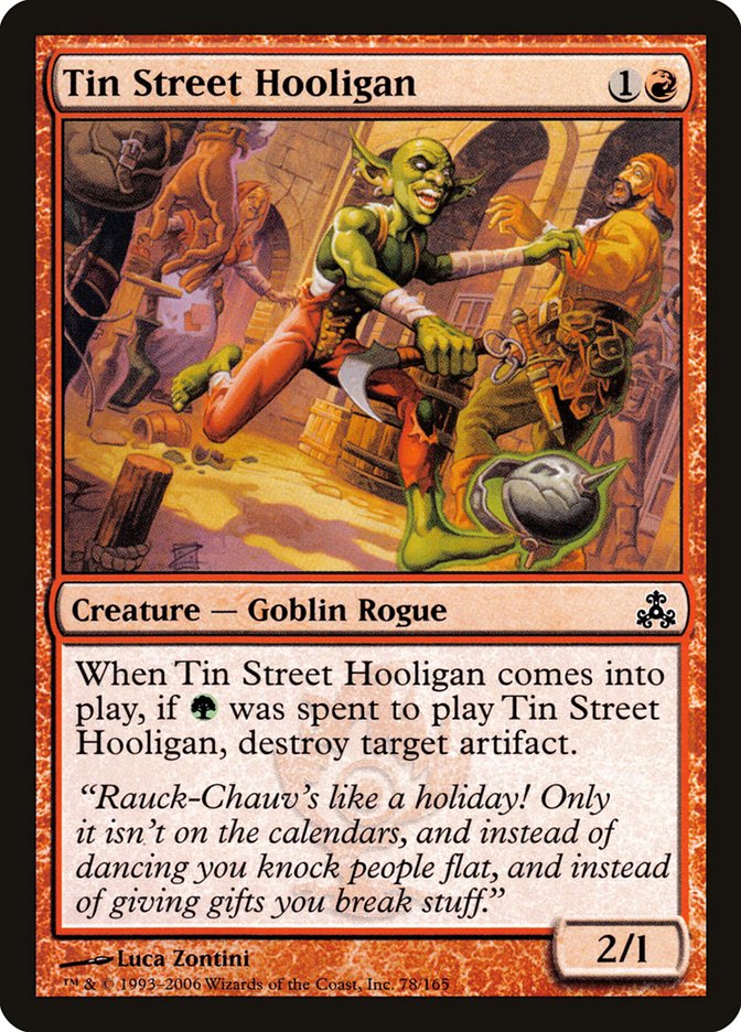 Tin Street Hooligan [Guildpact] | Silver Goblin