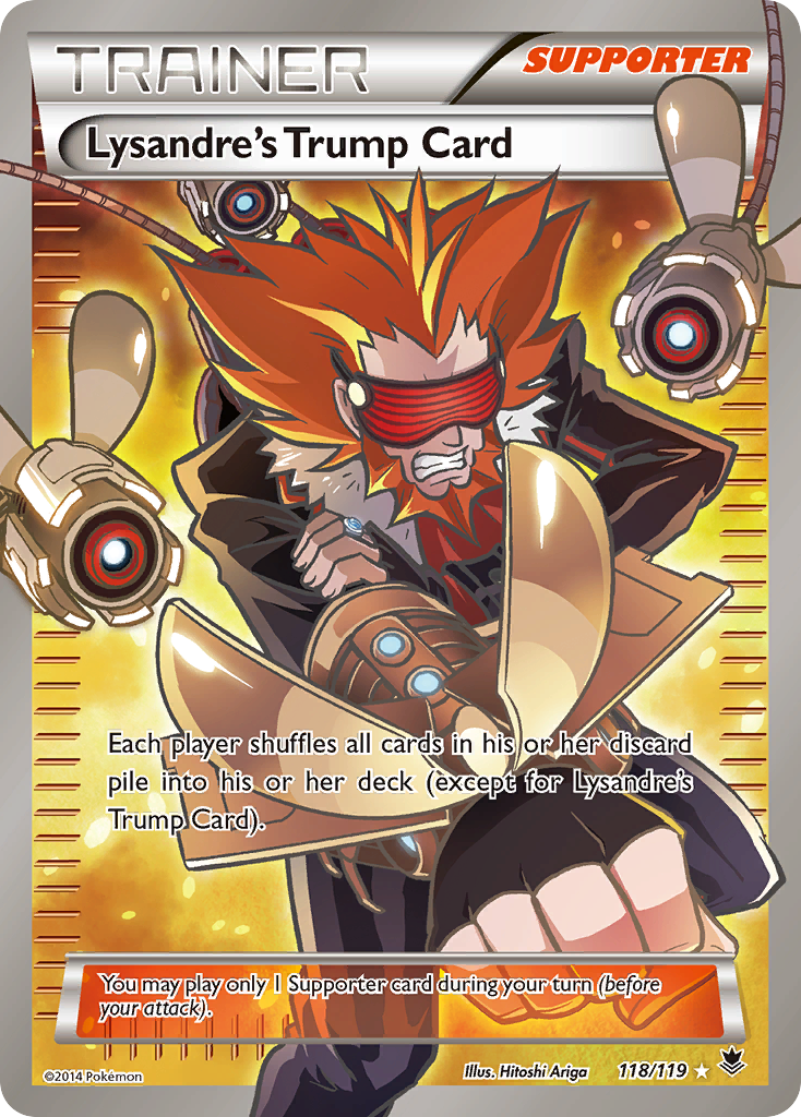 Lysandre's Trump Card (118/119) [XY: Phantom Forces] | Silver Goblin