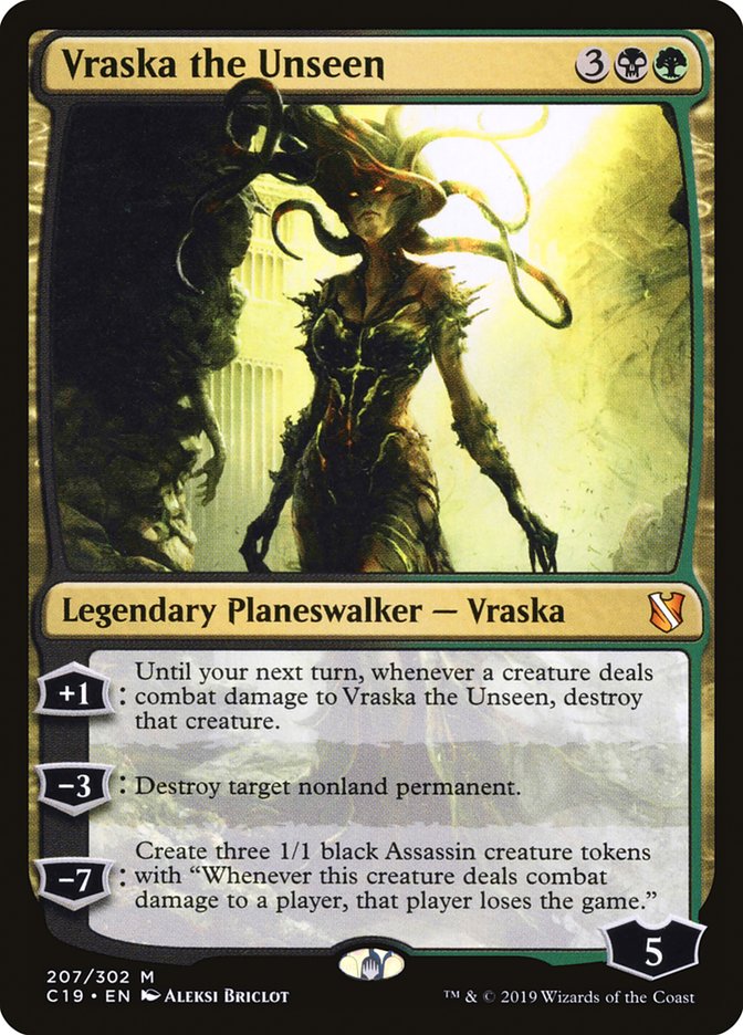 Vraska the Unseen [Commander 2019] | Silver Goblin