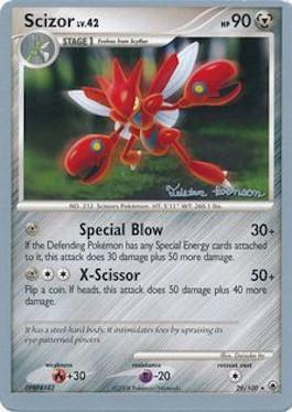 Scizor LV.42 (29/100) (Intimidation - Tristan Robinson) [World Championships 2008] | Silver Goblin