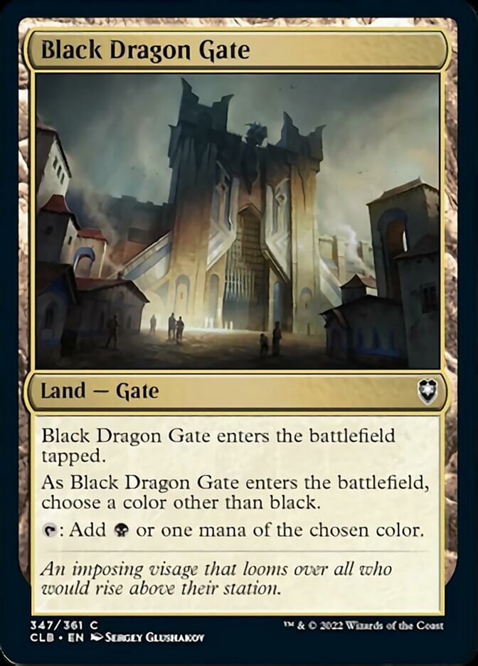 Black Dragon Gate [Commander Legends: Battle for Baldur's Gate] | Silver Goblin