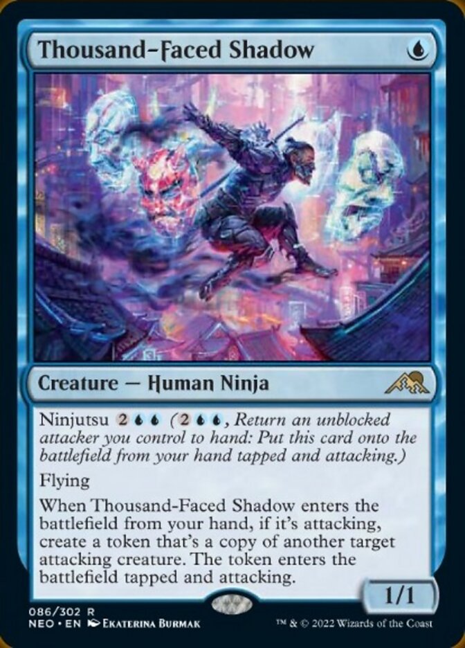Thousand-Faced Shadow [Kamigawa: Neon Dynasty] | Silver Goblin