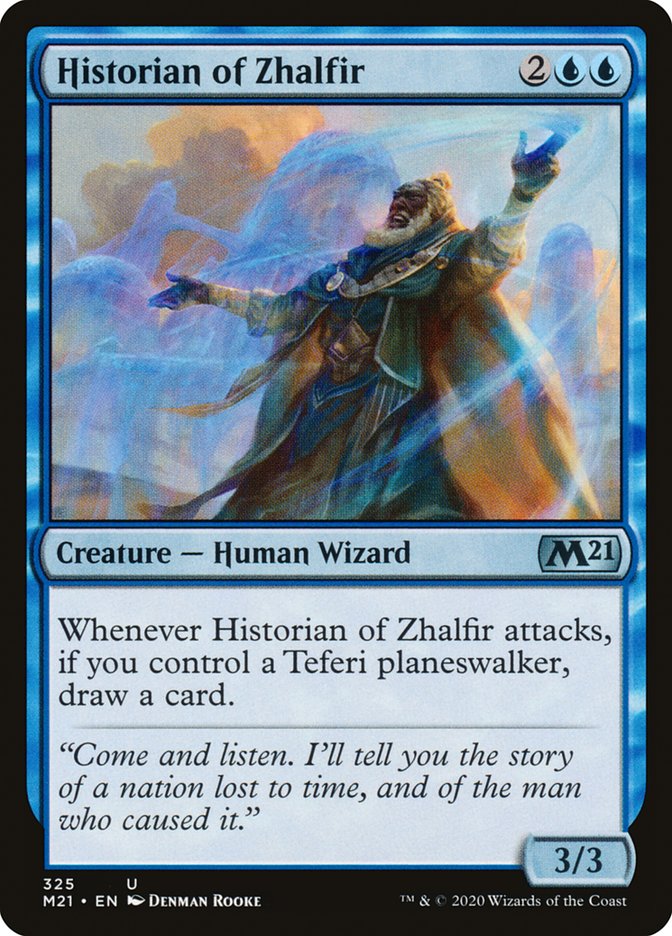 Historian of Zhalfir [Core Set 2021] | Silver Goblin