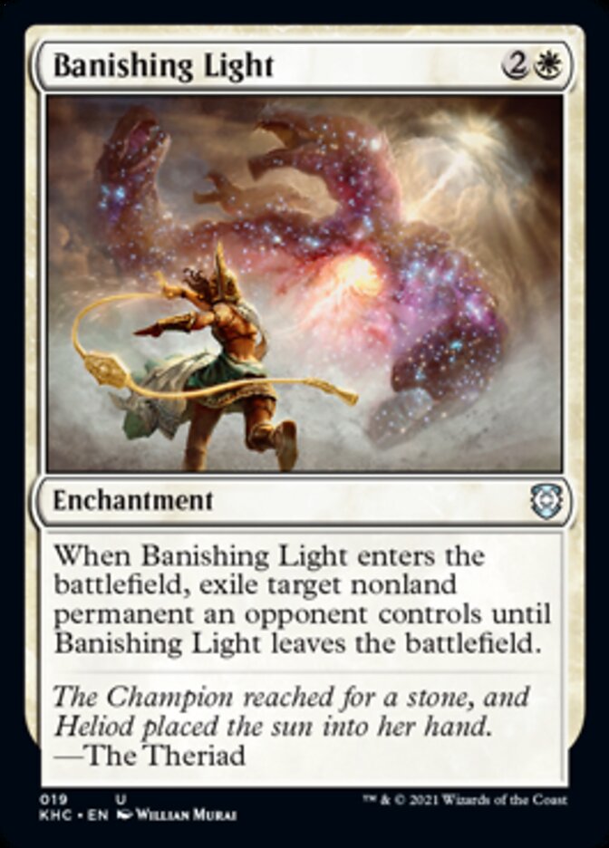 Banishing Light [Kaldheim Commander] | Silver Goblin