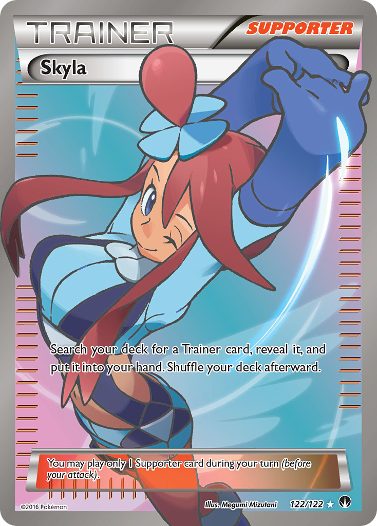 Skyla (122/122) [XY: BREAKpoint] | Silver Goblin