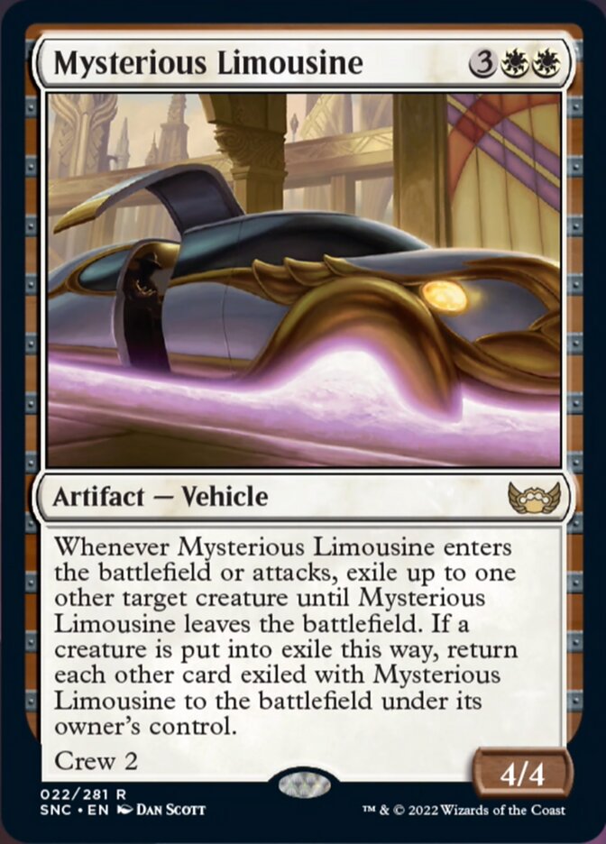 Mysterious Limousine [Streets of New Capenna] | Silver Goblin