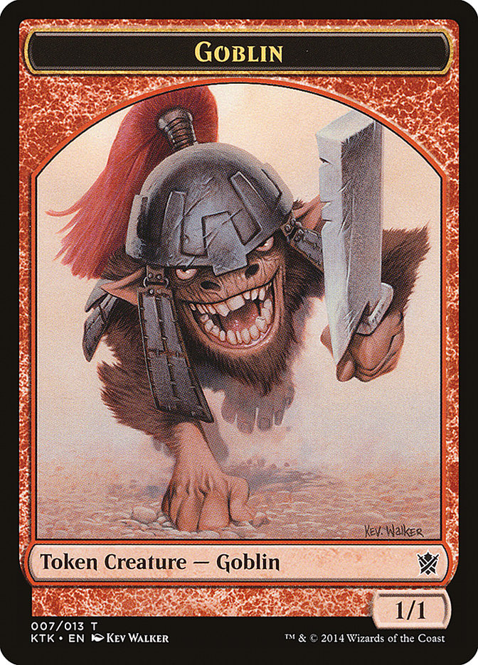 Goblin Token [Khans of Tarkir Tokens] | Silver Goblin