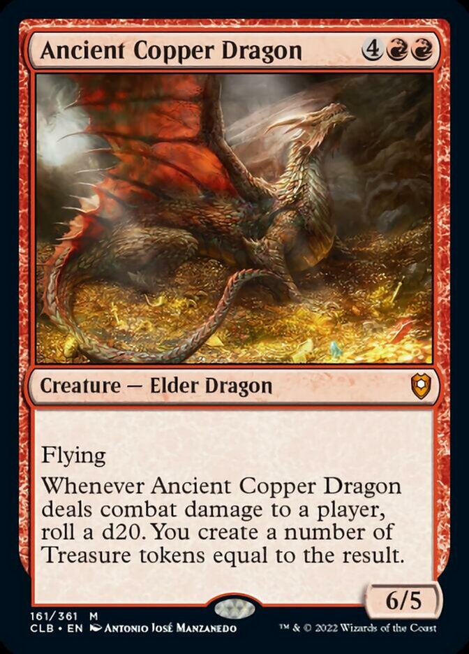 Ancient Copper Dragon [Commander Legends: Battle for Baldur's Gate] | Silver Goblin
