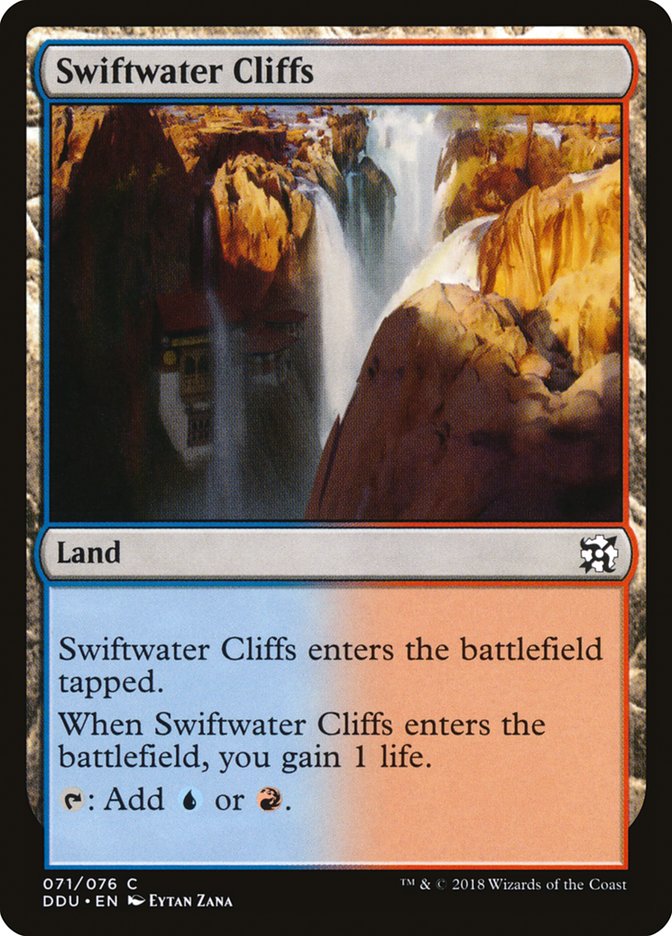 Swiftwater Cliffs [Duel Decks: Elves vs. Inventors] | Silver Goblin