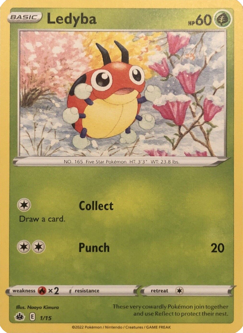 Ledyba (1/15) [McDonald's Promos: Match Battle] | Silver Goblin