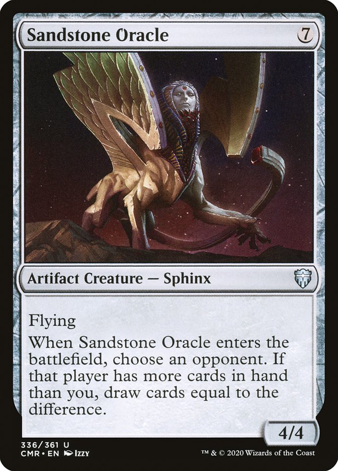 Sandstone Oracle [Commander Legends] | Silver Goblin