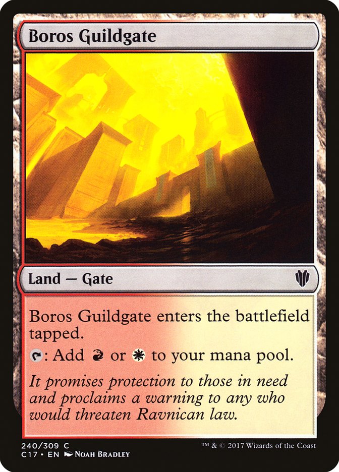 Boros Guildgate [Commander 2017] | Silver Goblin