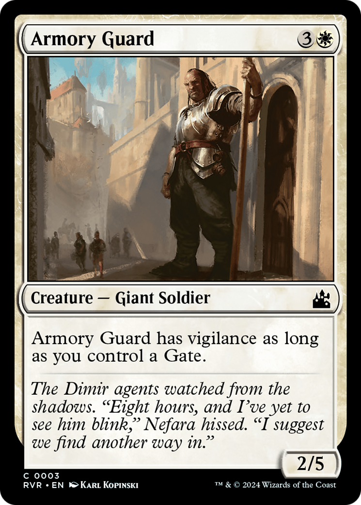 Armory Guard [Ravnica Remastered] | Silver Goblin
