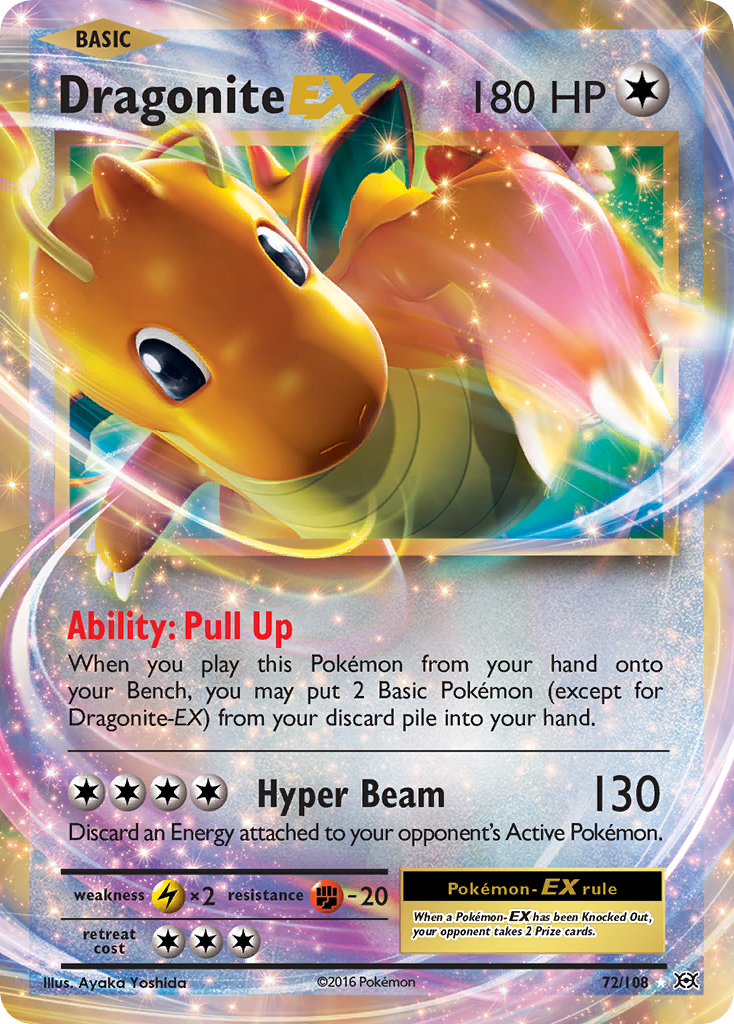 Dragonite EX (72/108) [XY: Evolutions] | Silver Goblin