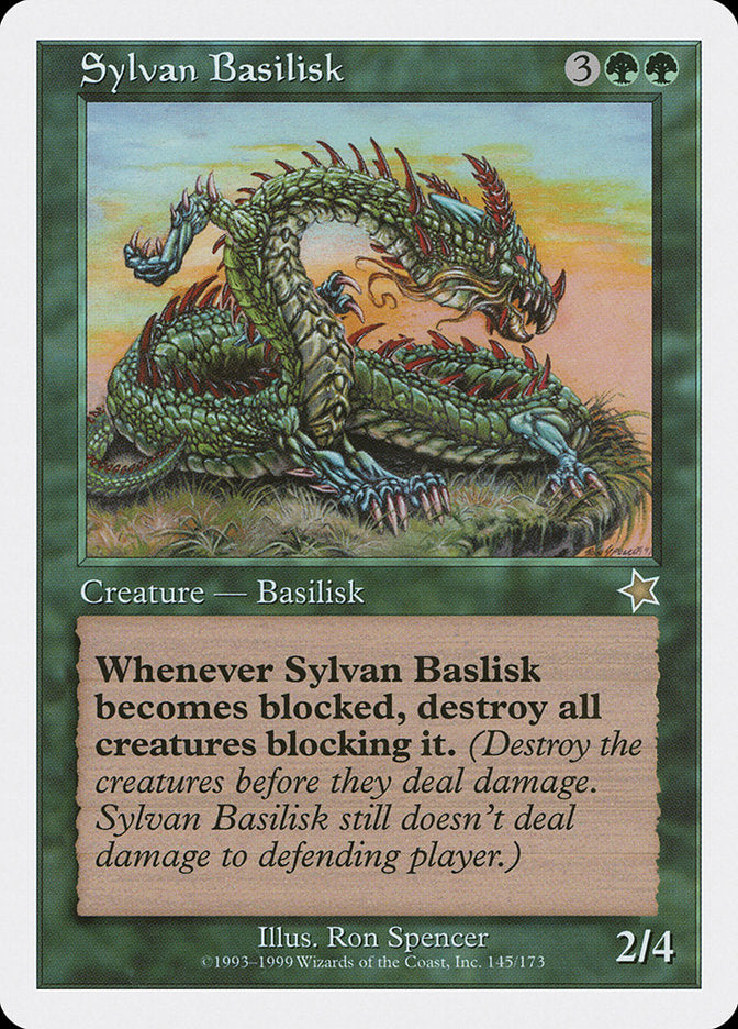 Sylvan Basilisk [Starter 1999] | Silver Goblin