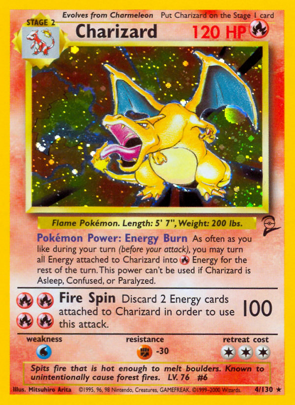 Charizard (4/130) [Base Set 2] | Silver Goblin