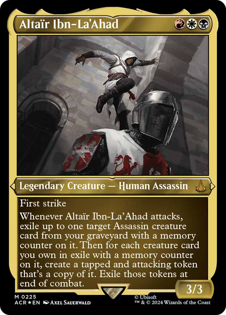 Altair Ibn-La'Ahad (Foil Etched) [Assassin's Creed] | Silver Goblin