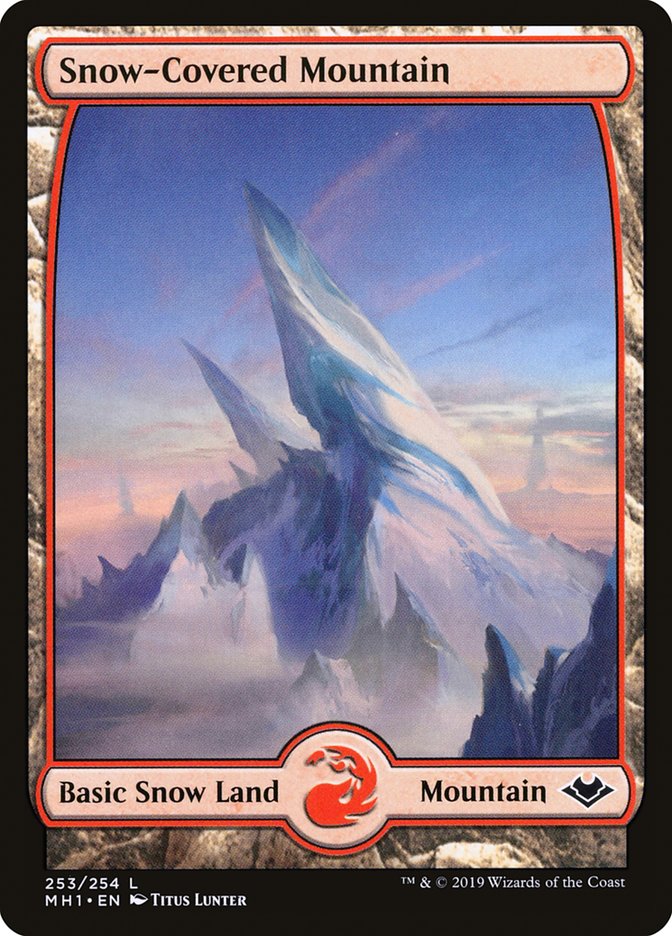 Snow-Covered Mountain [Modern Horizons] | Silver Goblin