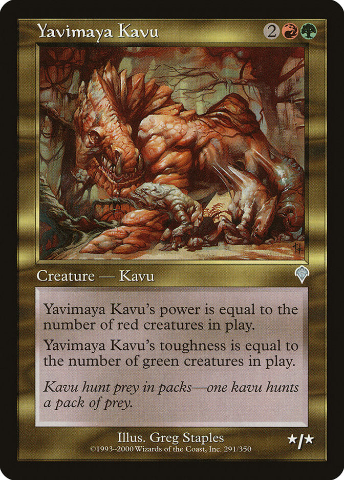 Yavimaya Kavu [Invasion] | Silver Goblin