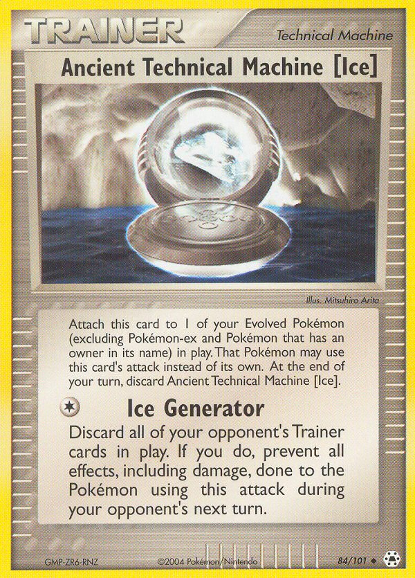 Ancient Technical Machine [Ice] (84/101) [EX: Hidden Legends] | Silver Goblin